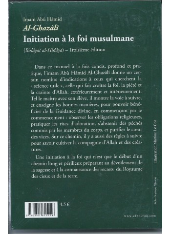 Initiation à la foi musulmane d'Abû Hamed al Ghazalî