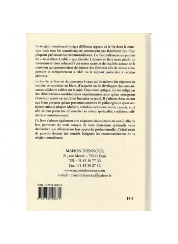  La nutrition en Islam