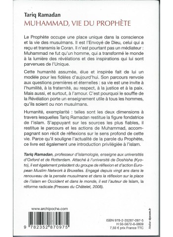 Muhammad- Vie du Prophète- de Tariq Ramadan