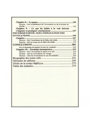 La clé de la réalisation spirituelle et l'illumination des âmes de  Ibn 'Ata Allah AL-ISKANDARI