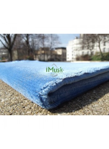 Tapis de Prière Velours Luxe couleur unie
