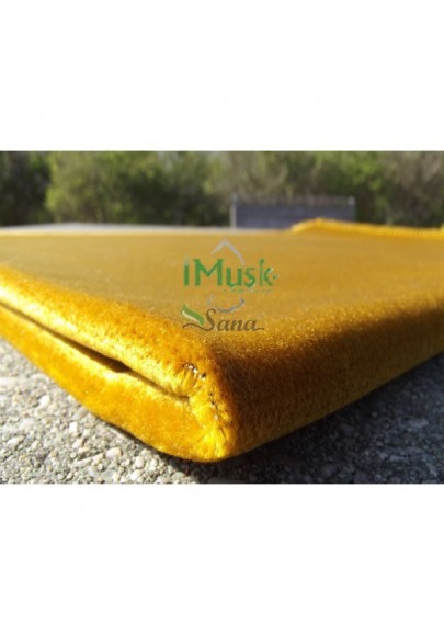 Tapis de Prière Velours Luxe couleur unie