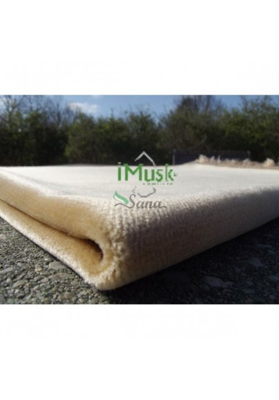 Tapis de Prière Velours Luxe couleur unie