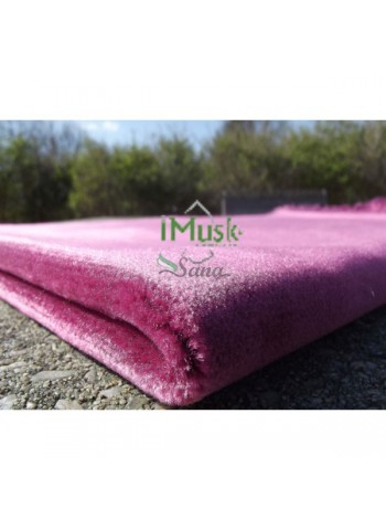 Tapis de Prière Velours Luxe couleur unie