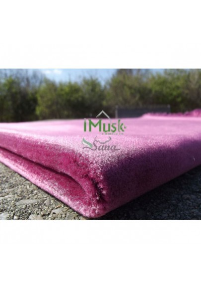 Tapis de Prière Velours Luxe couleur unie