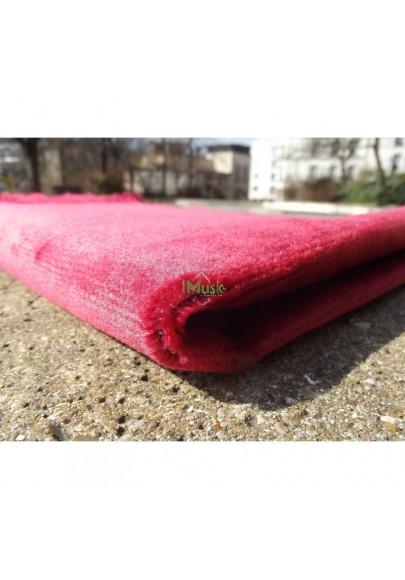 Tapis de Prière Velours Luxe couleur unie