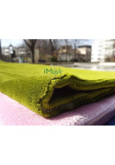 Tapis de Prière Velours Luxe couleur unie