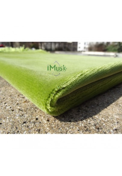 Tapis de Prière Velours Luxe couleur unie