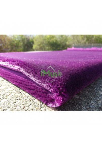 Tapis de Prière Velours Luxe couleur unie