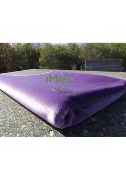 Tapis de Prière Velours Luxe couleur unie