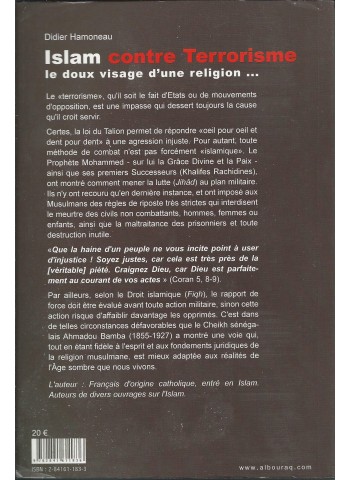 Islam contre Terrorisme de DIDIER HAMONEAU, le doux visage d'une religion