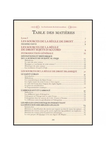 Les Fondements du droit Musulman