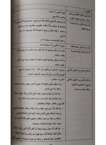 الشافي في إصلاح الصلاة  (أكثر من ثلاثمائة مسألة) على قول السادة المالكية