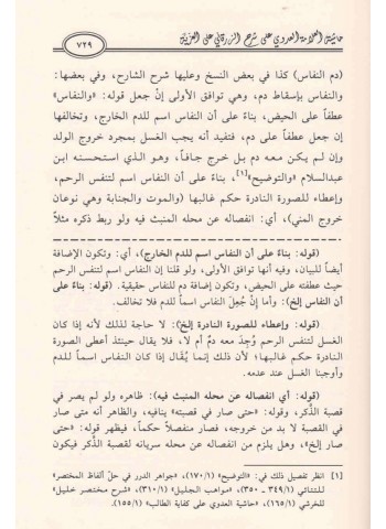 حاشية العلامة علي بن مكرم الله العدوي الصعيدي على شرح الشيخ الزرقاني على العزية