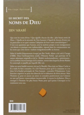 Les secrets des noms de Dieu (Français)