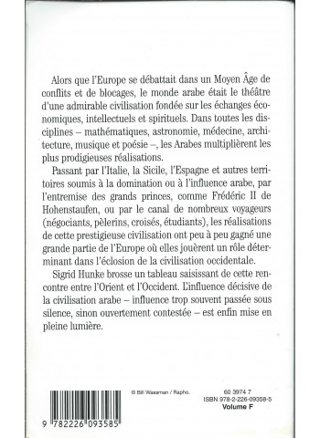 Le soleil d'allah brille sur l'occident de Sigrid HUNKE