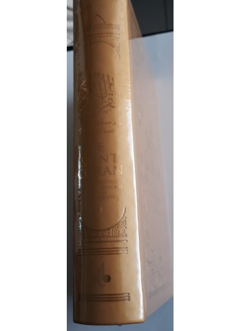 Saint Coran (14 x 19 cm) avec pages Arc-en-ciel (Rainbow) - Bilingue (fr/ar) - Couverture Daim ( couleur au choix)