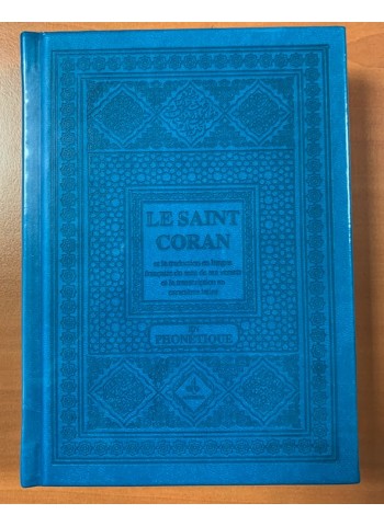 Saint Coran phonétique (ar-fr-ph) - (plusieurs coloris)