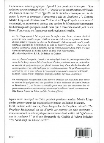 Retour à l'esprit de Martin Lings