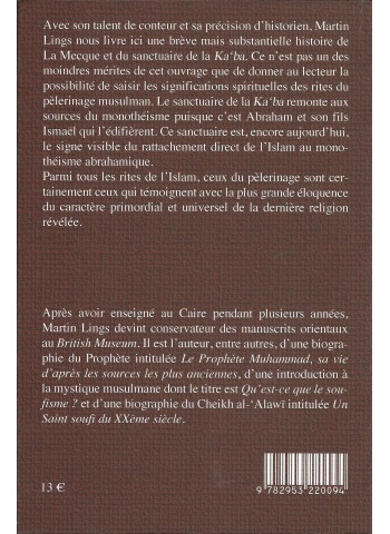 La Mecque des origines à nos jours de Martin Lings