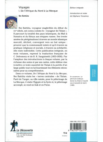 Ibn Battuta. Voyages -Volume I